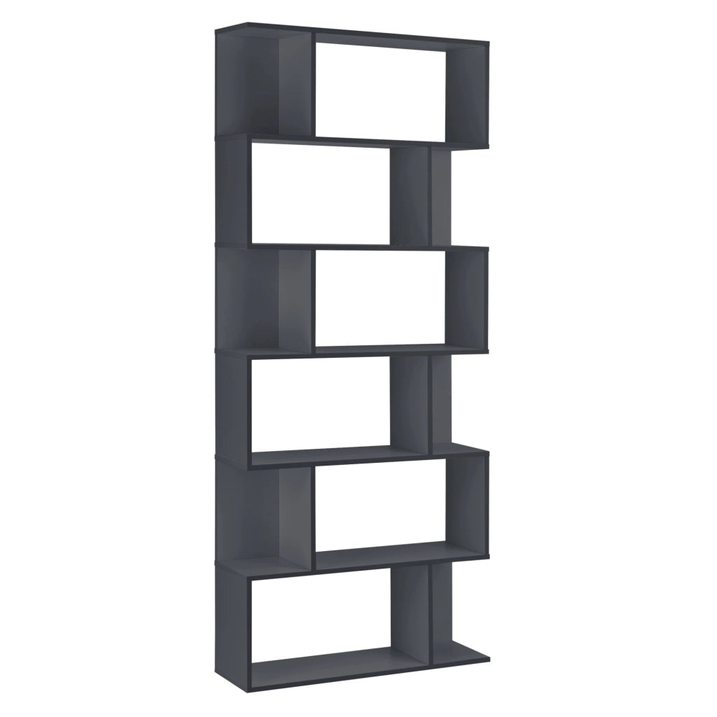 Scaffale per libreria/armadio portata fino a 8 kg per scomparto 192 cm grigio scuro 03_0004688