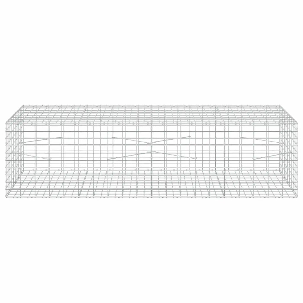 Gabione con Filo da 3,5 mm e Rete da 5x10 cm 200x100x50 cm 3462886