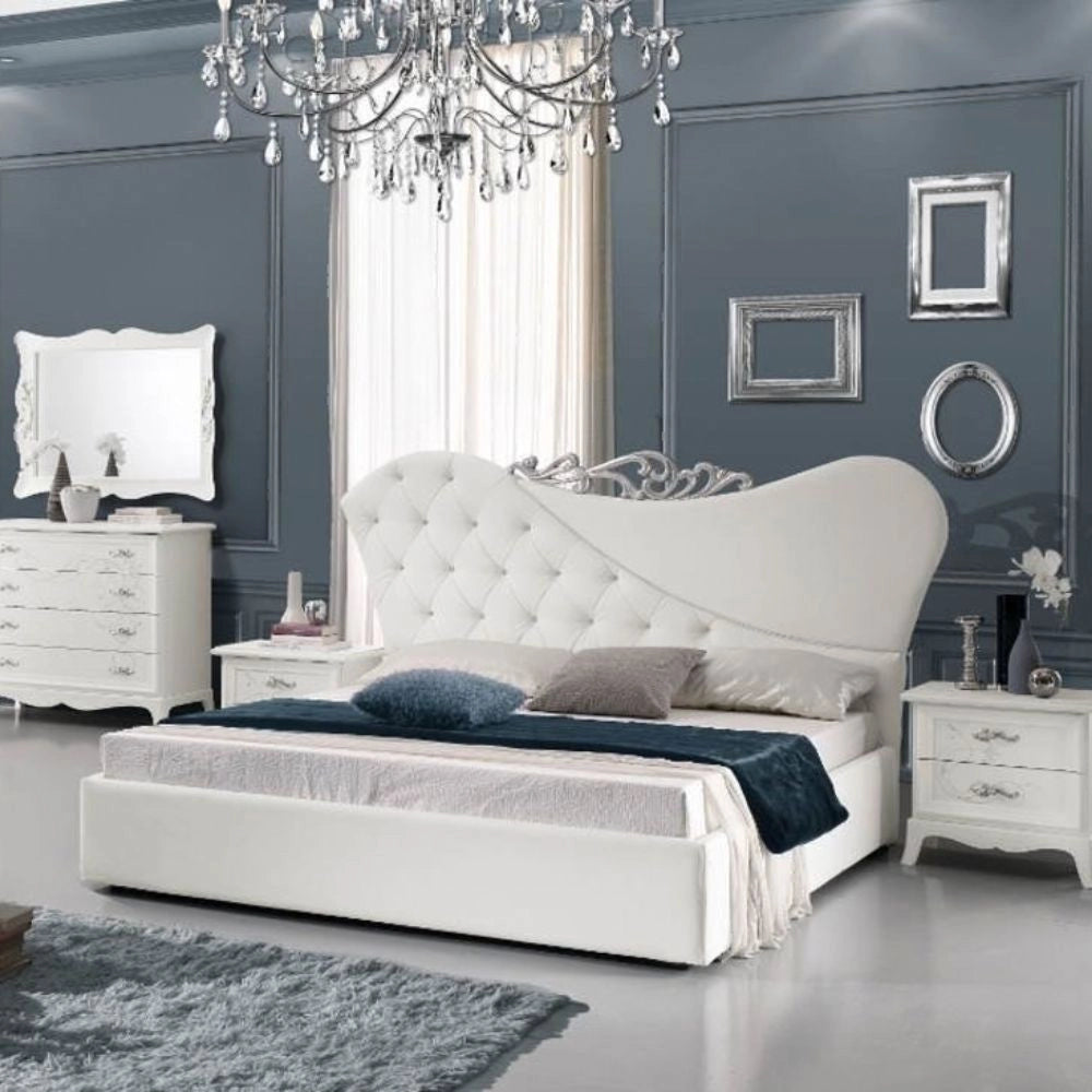 Camera da letto completa Briel colore bianco