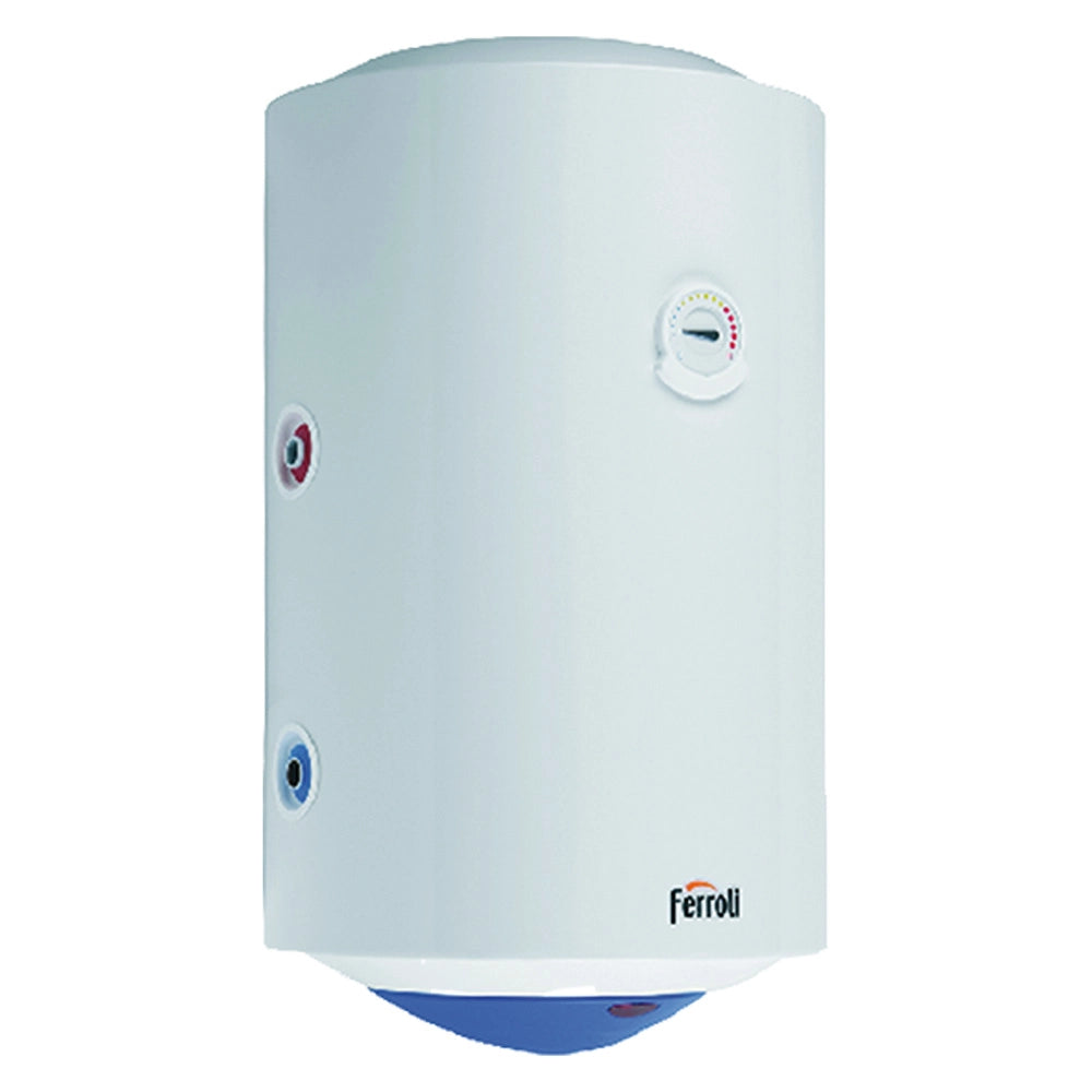 SCALDACQUA ELETTRICO TERMO 'CALYPSO' VERTICALE LT.78 - ATTACCHI SX  - FERROLI