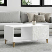 Tavolino da salotto Bianco 90 x 50 x 40 cm Legno ingegnerizzato 895185
