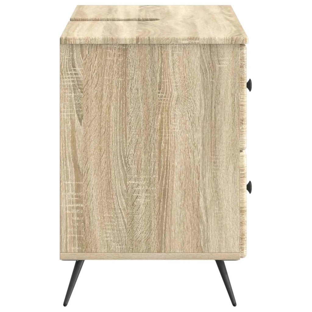 Armadio per Lavabo da Bagno BREDA Rovere Sonoma 82 x 41 x 59 cm 897457