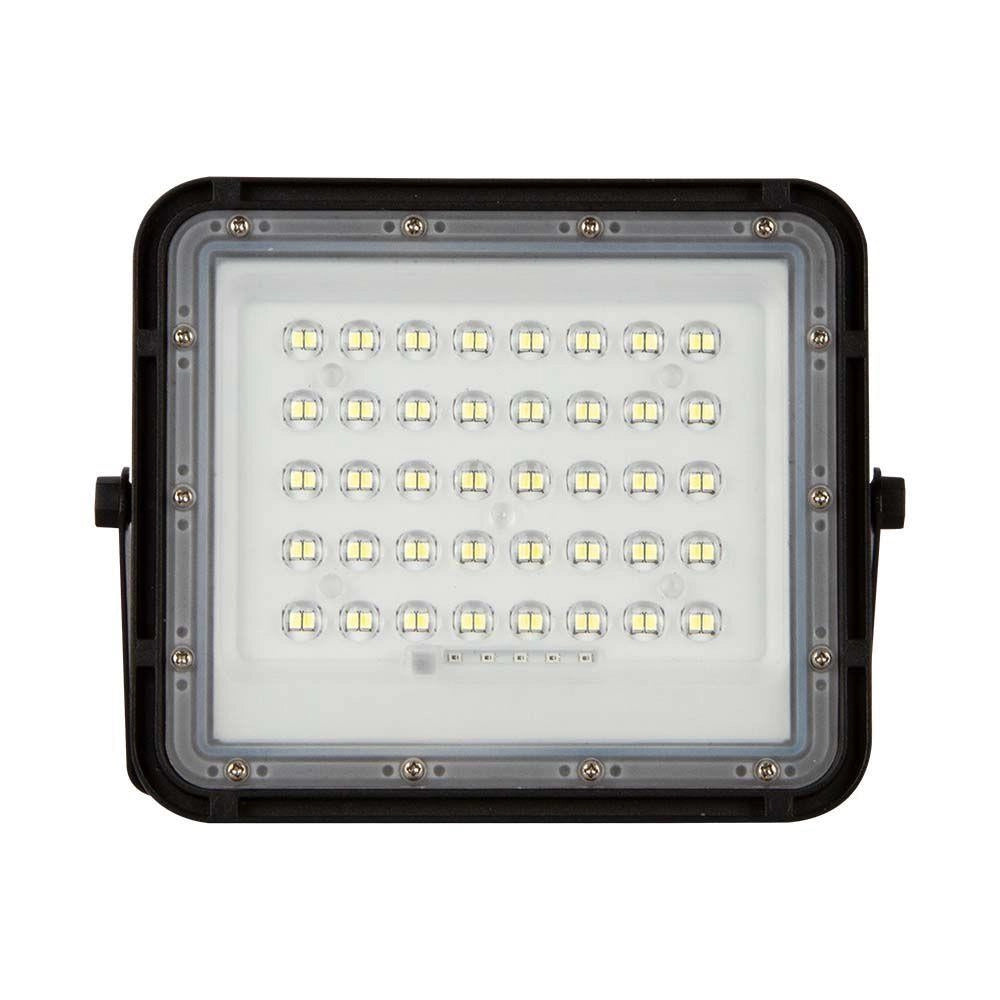 V-TAC faro LED solare 6W 4000K 400lm IP65 nero con telecomando