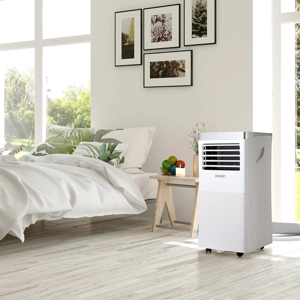 Climatizzatore Mobile Locale 9000BTU 4in1 WiFi App 2700W con Telecomando Tubo di Scarico Condizionatore Aria
