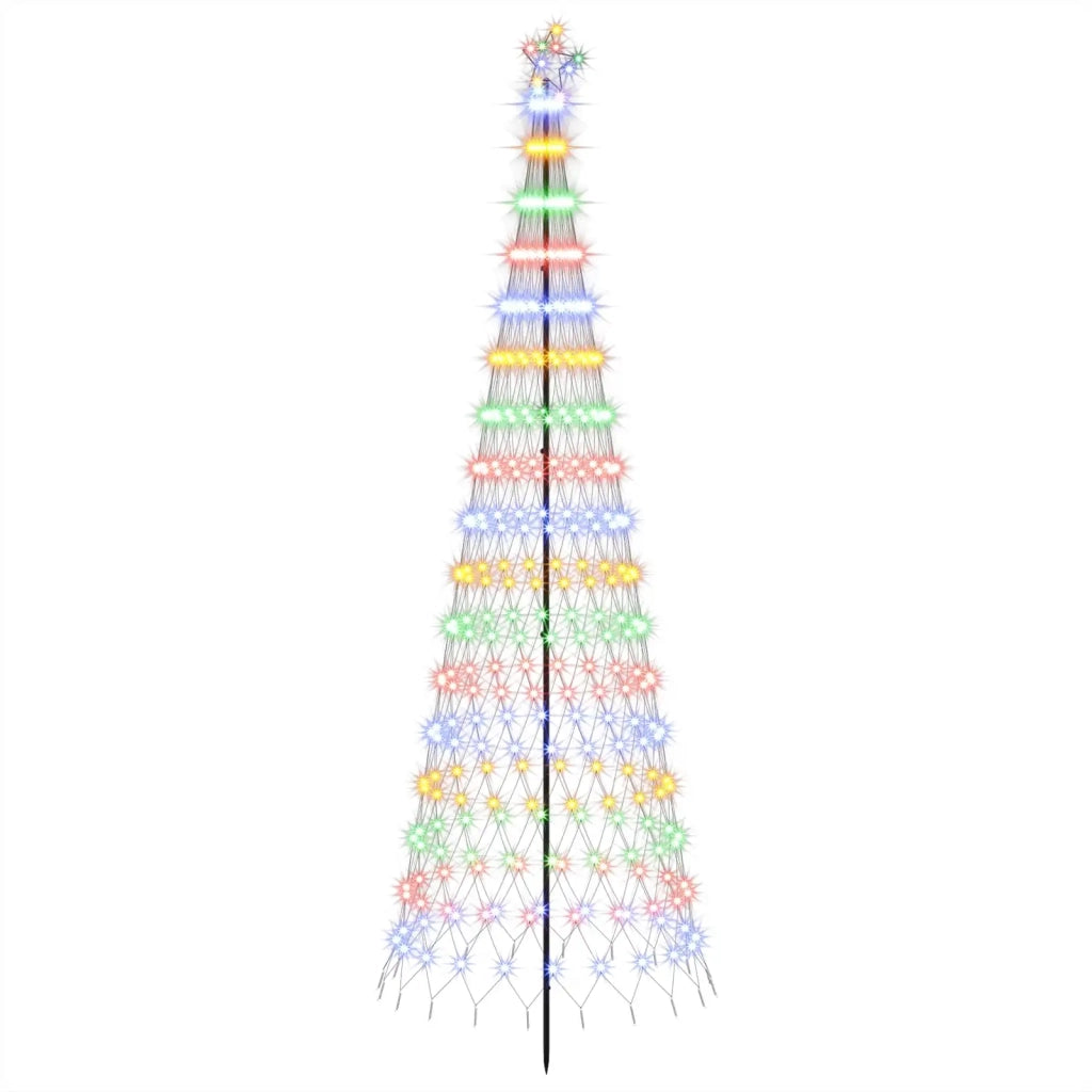 Albero di Natale LED EKENAS 300 cm 350 LED Multicolore Ferro 42053604