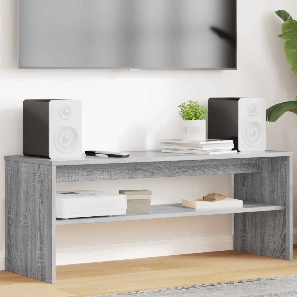 Mobile TV 100 x 35 x 40 cm Grigio Sonoma Legno ingegnerizzato 8000313