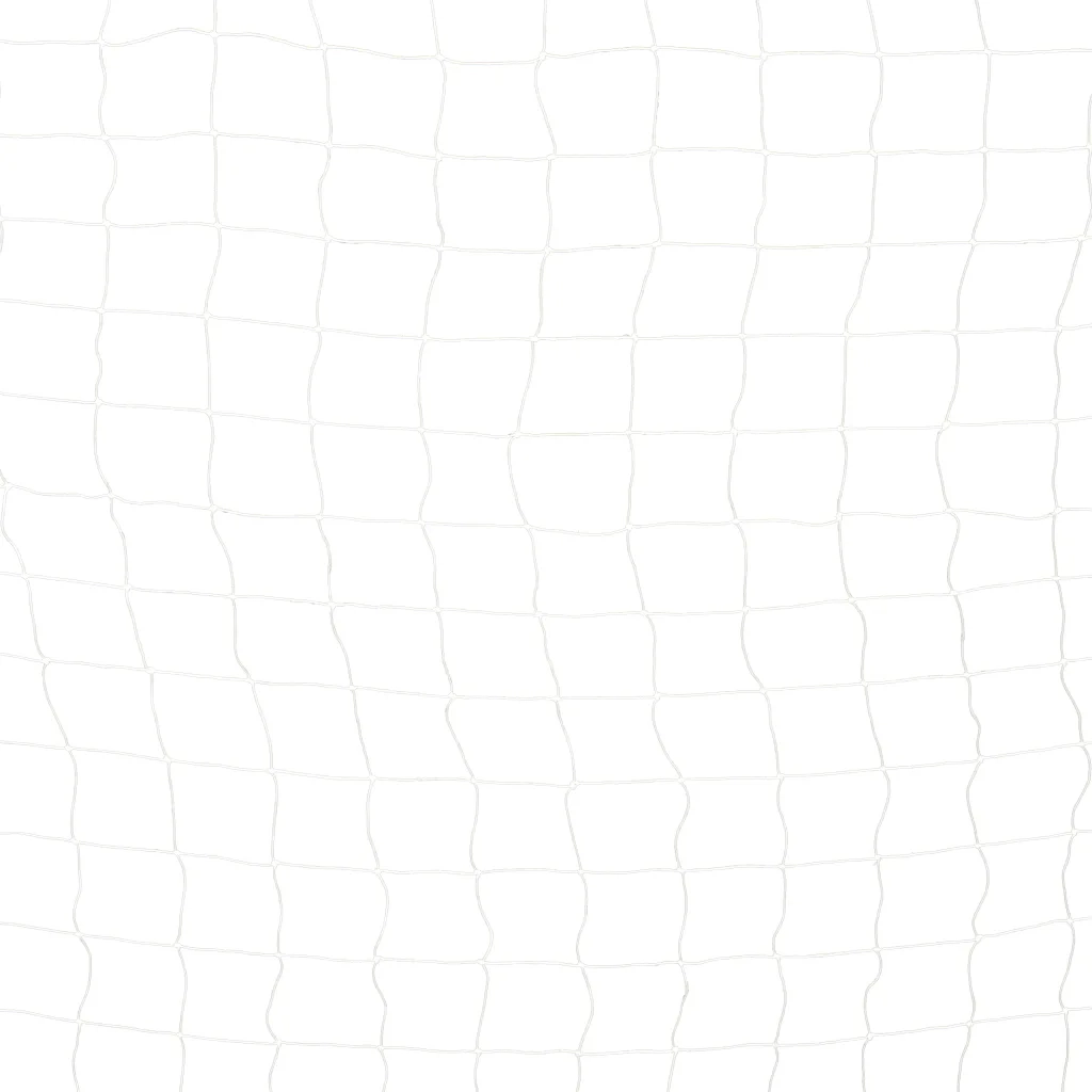 Porta da Calcio 300x160x90 cm in Metallo Bianco e Nero 91953