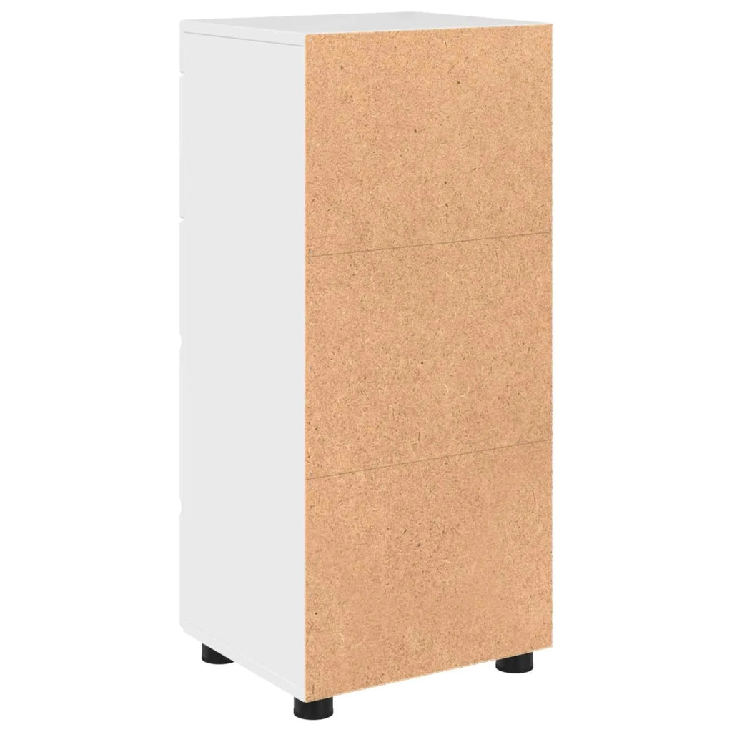 Set di Armadi da Bagno TULUM Bianco Lucido 37 x 31,5 x 82 cm 880345
