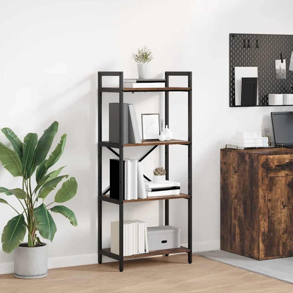 Libreria 4 livelli 56 x 34 x 133,5 cm Legno ingegnerizzato 883870