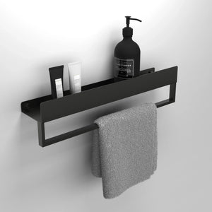 Mensola Da Bagno Sf01 60cm Black Matt