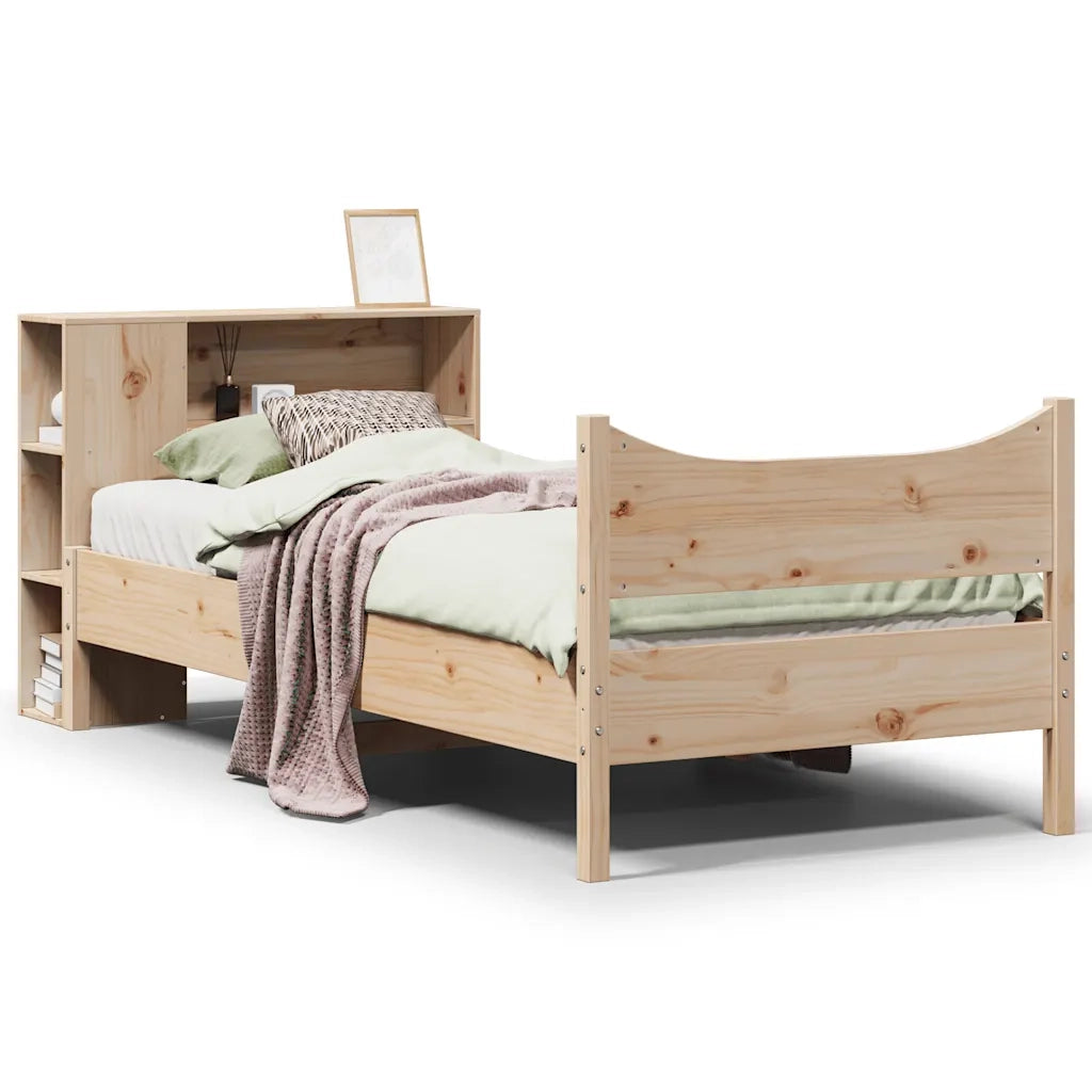 vidaXL Giroletto senza Materasso 90x200 cm in Legno Massello di Pino