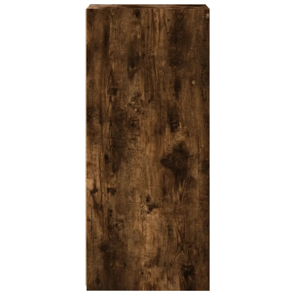 vidaXL Credenza Rovere Fumo 30x41x93 cm in Legno Multistrato