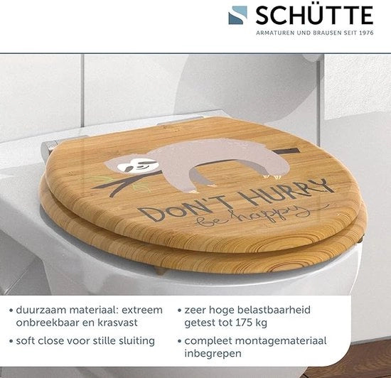 meccanismo di chiusura per wc - coperchio wc con chiusura rapida per una facile pulizia, coperchio wc in duroplasto