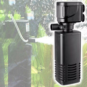 Trade Shop - Pompa Sommergibile Per Acquario Riciclo Acqua Dolce Salata 800l/h 12 W Ql-1000f -