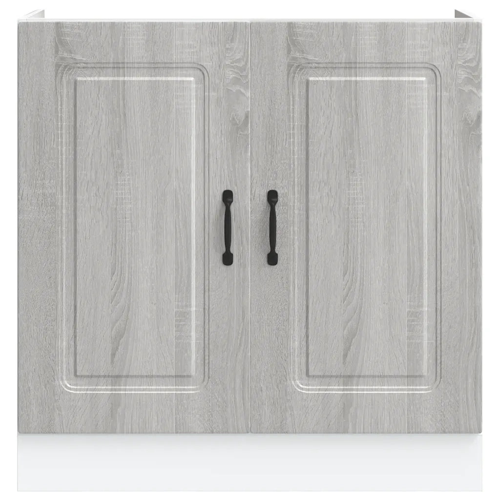 Mobile base lavello Kalmar Grigio Sonoma 80x46x81,5 cm