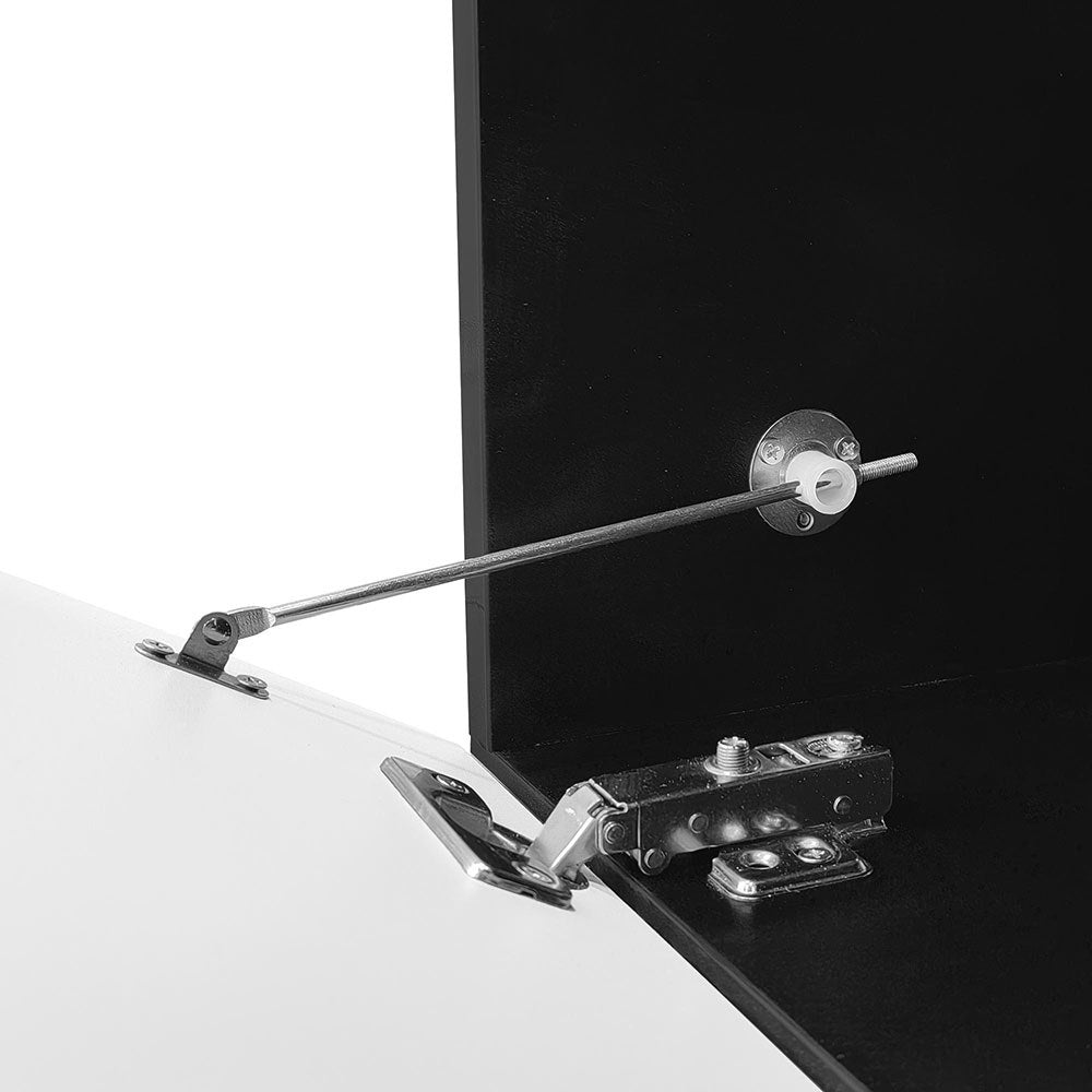 Mobile TV bicolore - Xylo - 180cm LED 16 colori fissaggio a muro