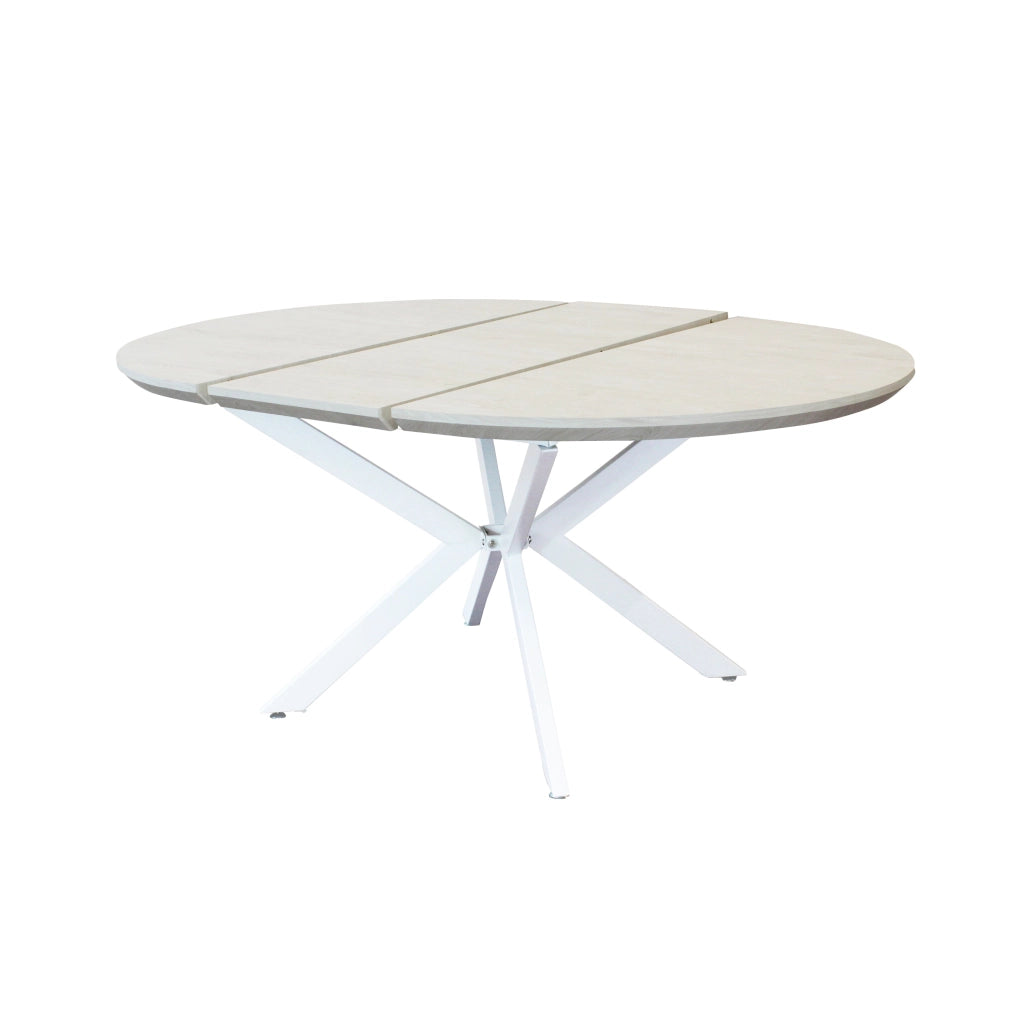 Tavolo da pranzo rotondo allungabile 120/160x120 - VESTA