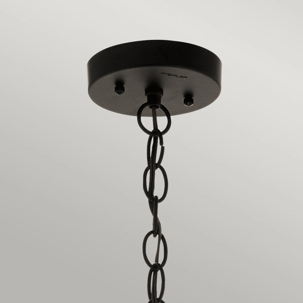 Lampada sospensione esterno Beacon Square bronzo E27 60W Kichler