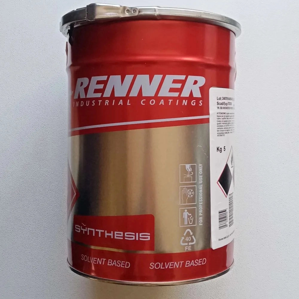 Renner monoren 5kg smalto opaco - tutti i ral 2000 - base nitro a rapida essiccazione, colore  ral 2000 - arancio