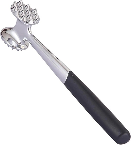 Tenderizzatore per Carne da Macellaio Professionale - Mulinello per Carne Bifemico - 2 in 1 Mulinello per Carne - per Bistecche Sbriciolato Pollo Petto Pesce