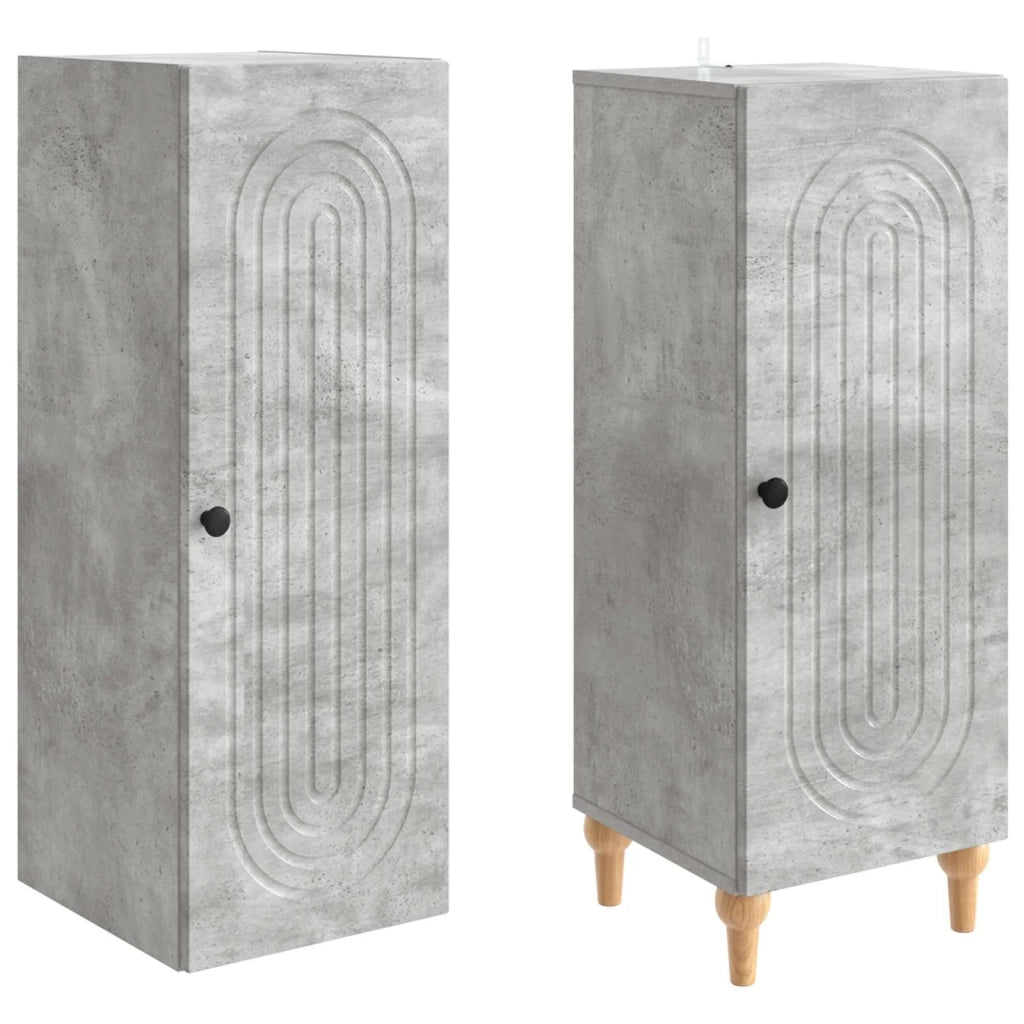 Set di armadi 2 pcs Grigio Cemento Legno ingegnerizzato 3416451