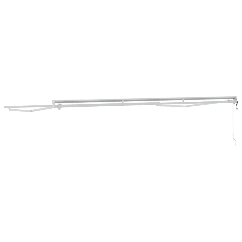 Struttura della tenda elettrica retrattile Bianco 4 × 3,5 m 42024821