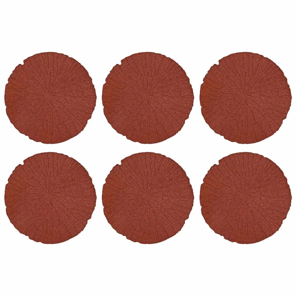 Pietra da Passo 6 pz Rosso ? 45 x 1,8 cm Gomma CFW7052154