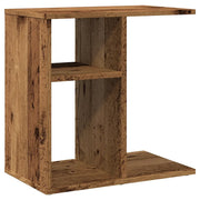 Tavolino | Tavolo laterale Legno Vecchio 50x30x50 cm in Legno Multistrato
