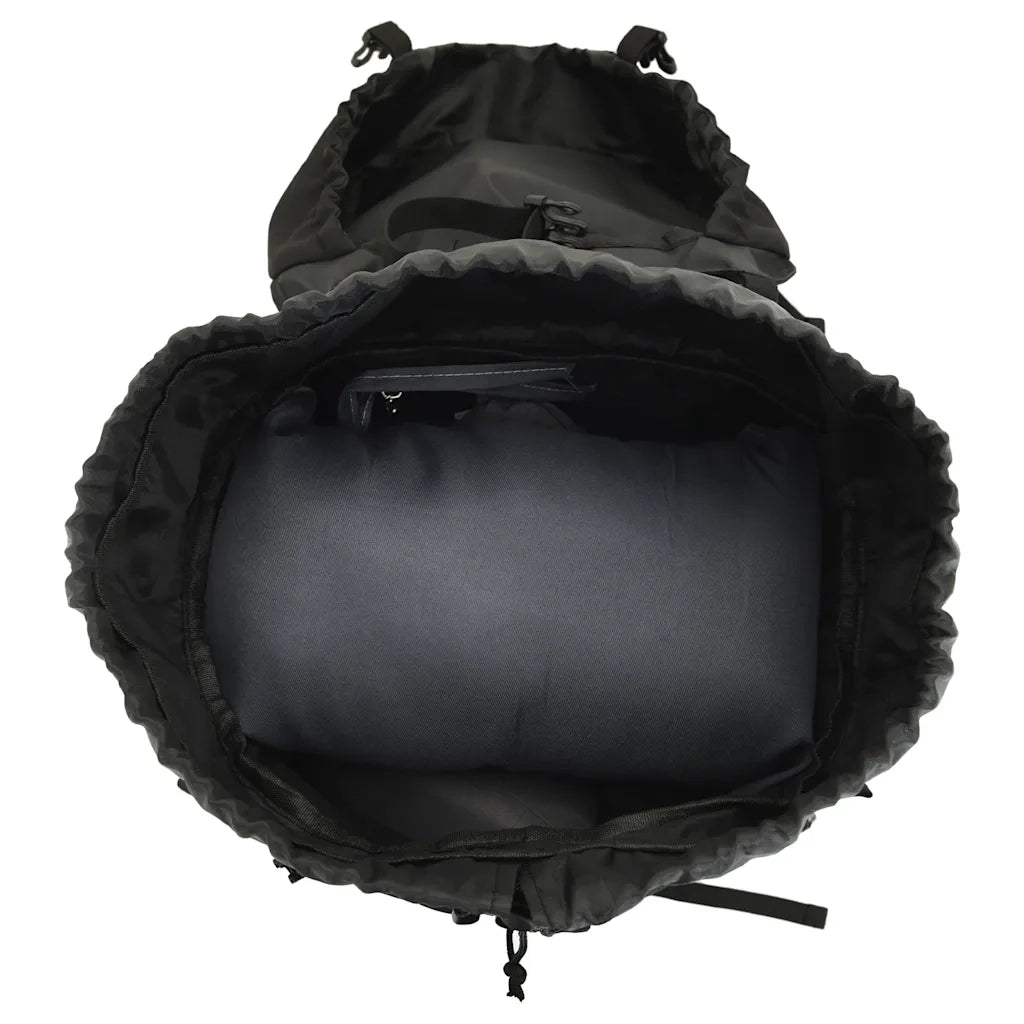 Zaino da Trekking Nero 80 L in Tessuto Oxford CFW2283915