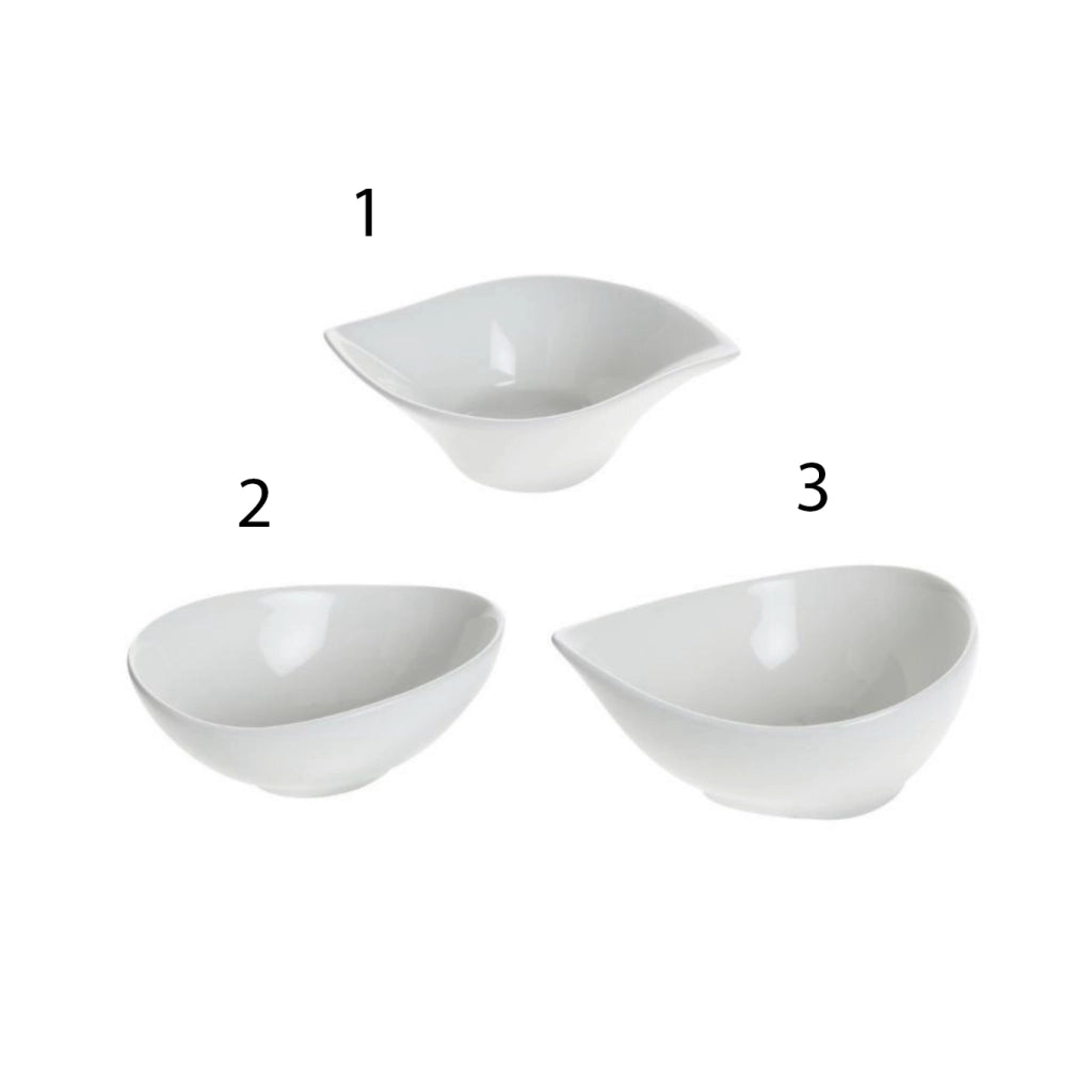 Mini Ciotola in Porcellana 3 Forme ‚Äì Secret de Gourmet