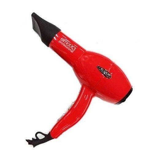 Asciugacapelli Phon Ultra Professionale X3 Rosso 2000 Watt Elmot