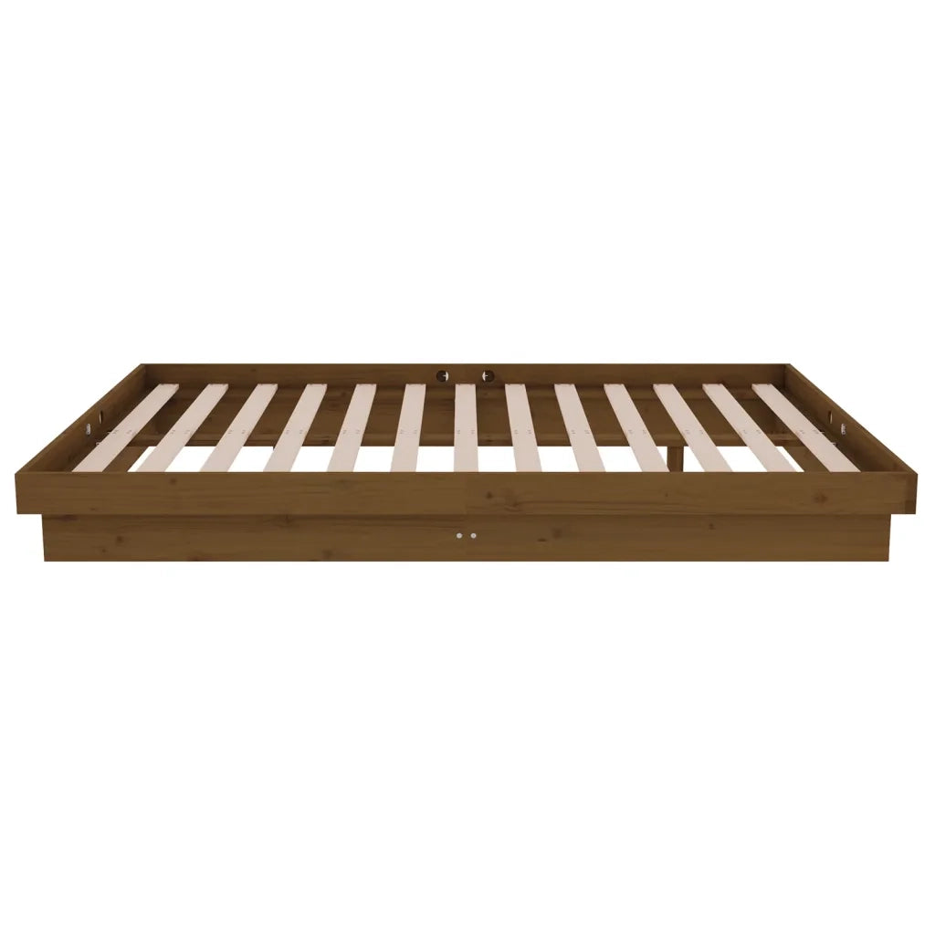 Giroletto senza Materasso Ambra Small Double in Legno Massello