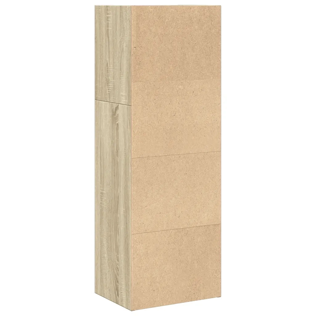 Libreria Rovere Sonoma 40x30x114 cm in Legno Multistrato 857869