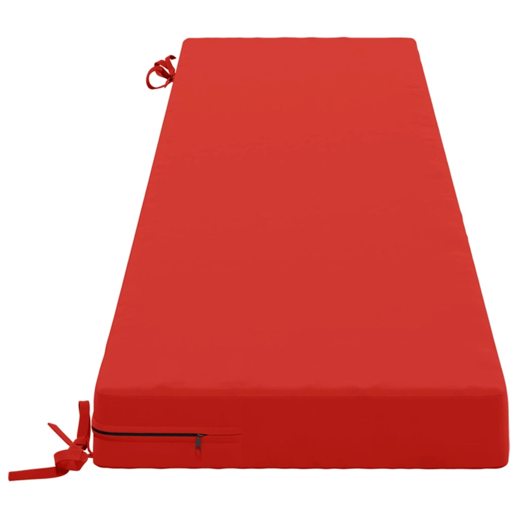 Cuscino per panchina SOEST 100% Poliestere Rosso 950116