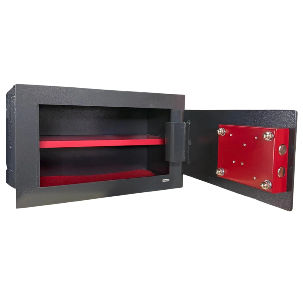 Cassaforte di sicurezza compatta per protezione oggetti di valore *** misura l.36 x h.23 x p.20 cm, confezione 1