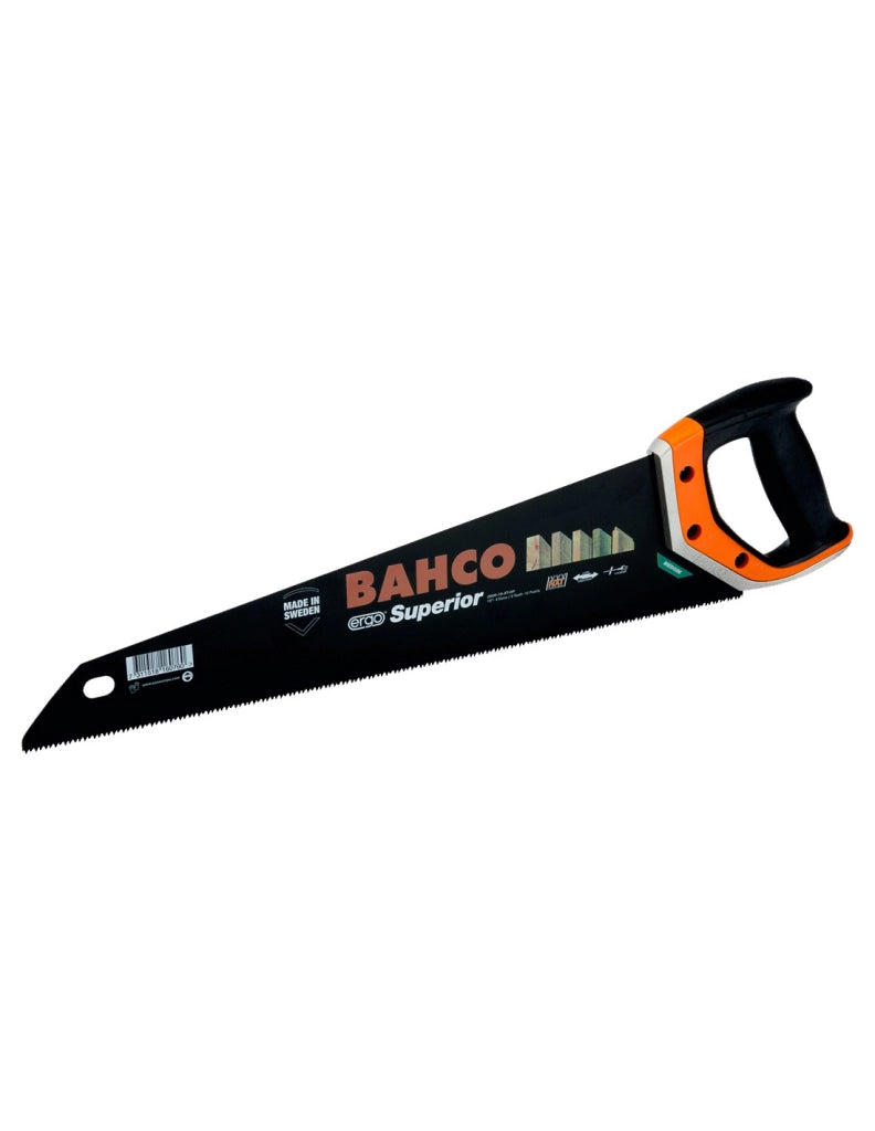 Segaccio Superior™ ERGO™ per cartongesso/tavole di legno BAHCO 2600-22-XT-HP (550 mm)