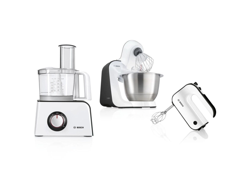 Bosch MFQ4020 Sbattitore Styline 450 W Bianco, antracite