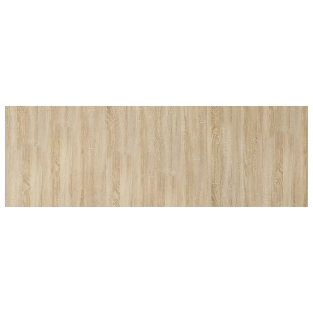 Testiera Letto-Testata del letto Rovere Sonoma 240x1,5x80 cm Legno Ingegnerizzato