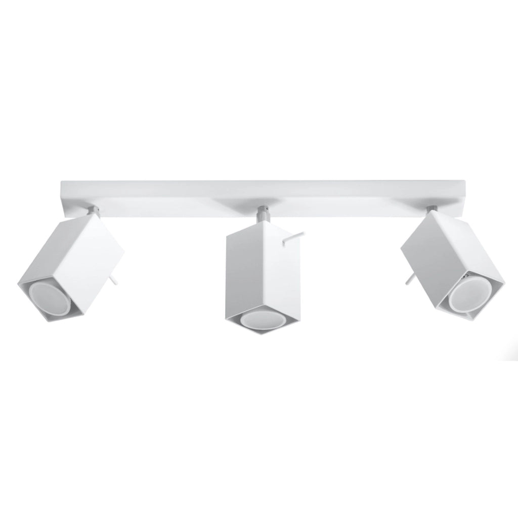 Plafoniera BRAVEA 3 faretti bianco cromo GU10 Pure Lume
