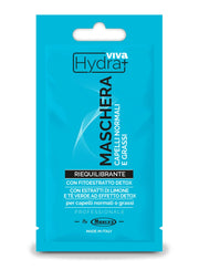 HYDRA VIVA+ MASCHERA PER CAPELLI RIEQUILIBRANTE CON FITOESTRATTO DETOX DA 25 ML