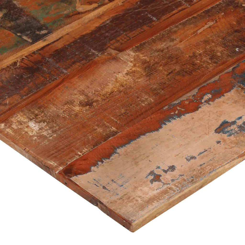 Piano Tavolo | Superficie Tavolo | Piano Scrivania Quadrato 80x80 cm 15-16 mm in Legno di Recupero