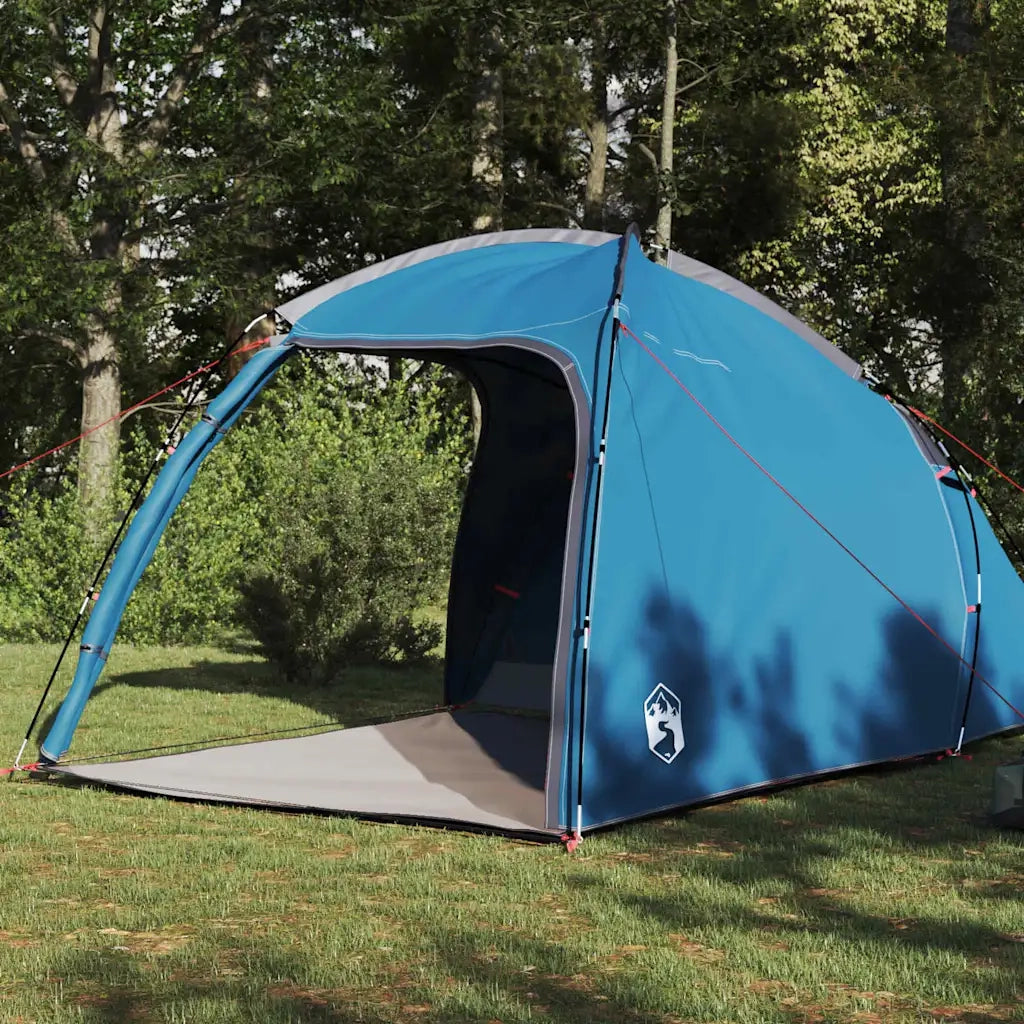 Tenda Capanna con tetto Blu 370 x 230 x 185 cm taffet¨¤