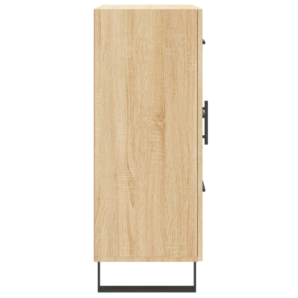 Buffet credenza cassettiera armadio mobile contenitore organizer cucina soggiorno rovere Sonoma 69,5 x 34 x 90 cm legno ingegnerizzato marrone 02_0031651