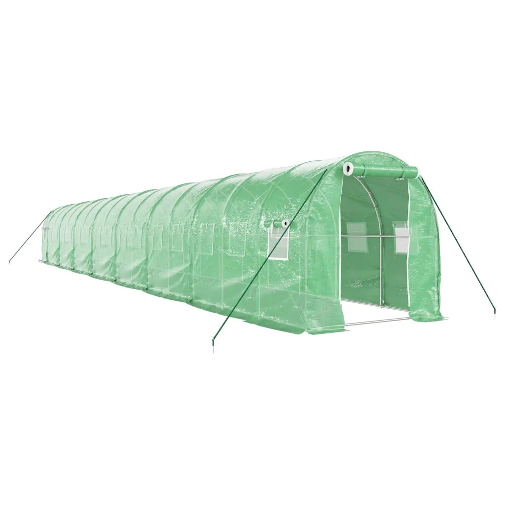 Serra con Telaio in Acciaio Verde 32 mÂ² 16x2x2 m