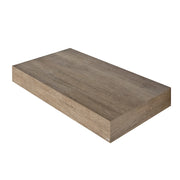 MENSOLA PER LAVABO MOD. UNIKA H 10- cm 80x46xH.10 Olmo Naturale- DH- pezzi 1