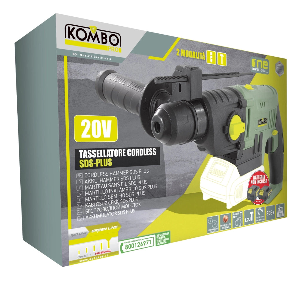 Tassellatore a Batteria + Batteria 2.0Ah