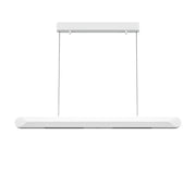 Maytoni Lampadario Moderno Motion 2 luci LED integrato bianco alluminio