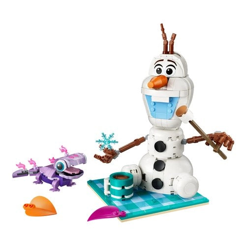 Costruzioni lego 43287 disney classic il divertente picnic di olaf e b