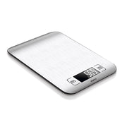 Bilancia da cucina digitale acciaio inox, display LED retroilluminato, 5kg, funzioni zero e tara - SOGO