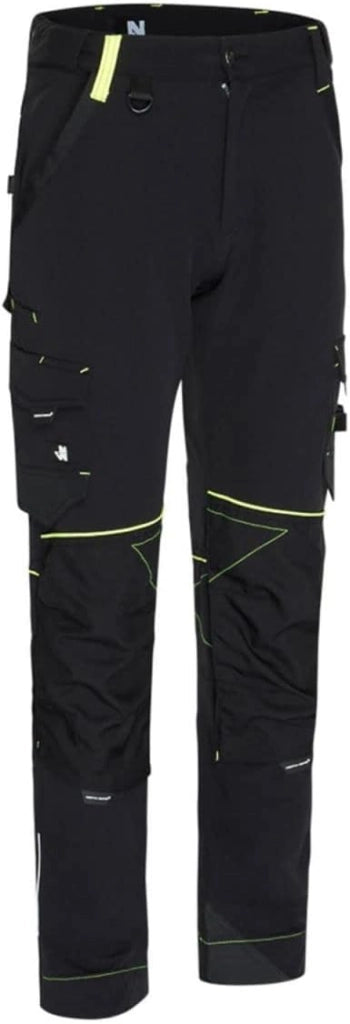 Pantaloni da Lavoro Sacha Nero/Giallo